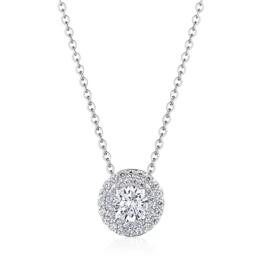 Clearance Tacori 17" Double Bloom Diamond Necklace