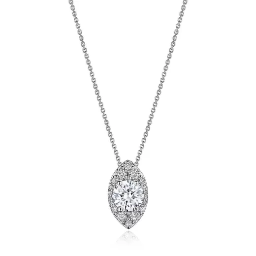 Store Tacori 17" Vertical Marquise Bloom Diamond Necklace