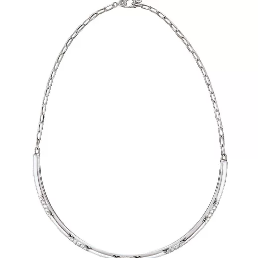 Shop Tacori 360° Collar 18Kt White Gold