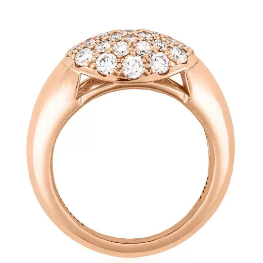 Best Tacori 360° Dome Ring 18Kt Rose Gold