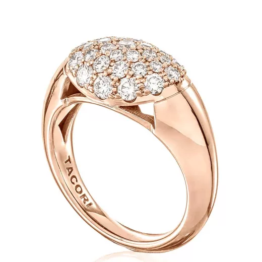 Best Tacori 360° Dome Ring 18Kt Rose Gold