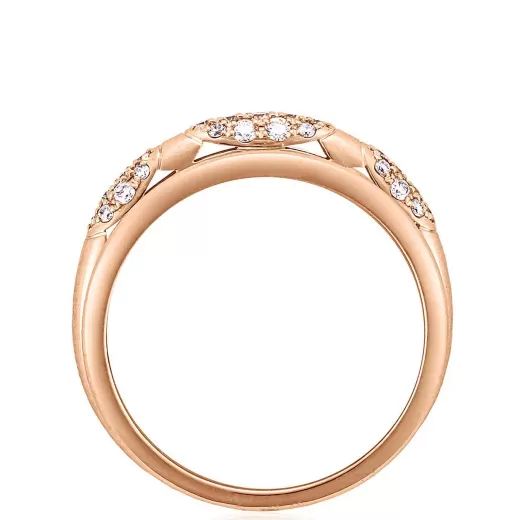 Cheap Tacori 360° Stacked Ring 18Kt Rose Gold