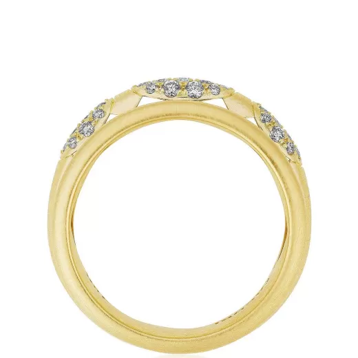 Shop Tacori 360 Stacked Ring 18Kt Yellow Gold