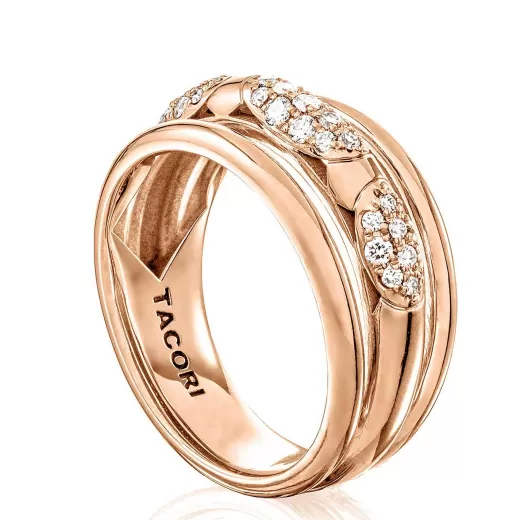 Cheap Tacori 360° Stacked Ring 18Kt Rose Gold