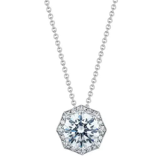 Clearance Tacori Art Deco Bloom Diamond Necklace