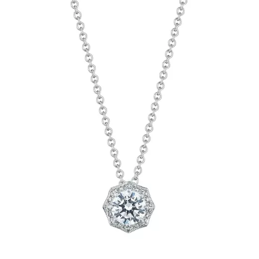 Cheap Tacori Art Deco Bloom Diamond Necklace