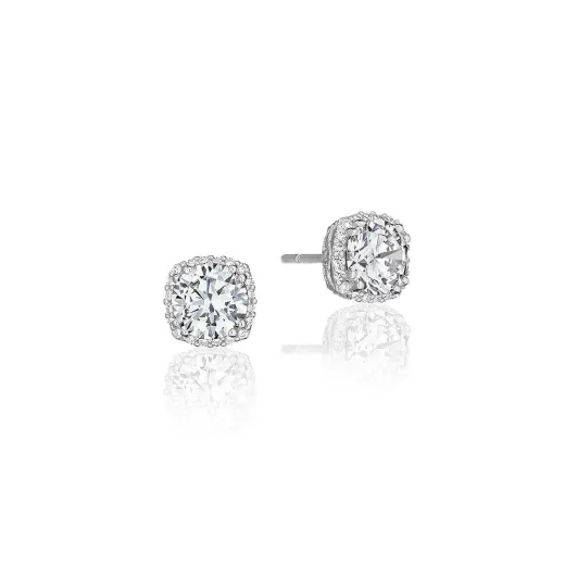 Best Tacori Dantela Bloom Diamond Stud Earrings