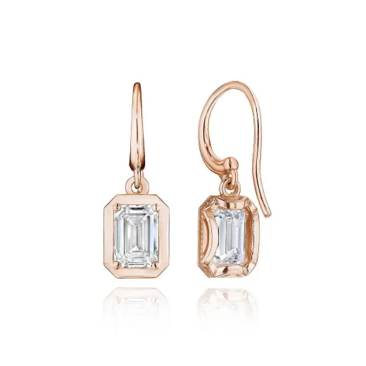 Clearance Tacori Diamond French Wire Earring - 1.5Ct 18Kt Rose Gold