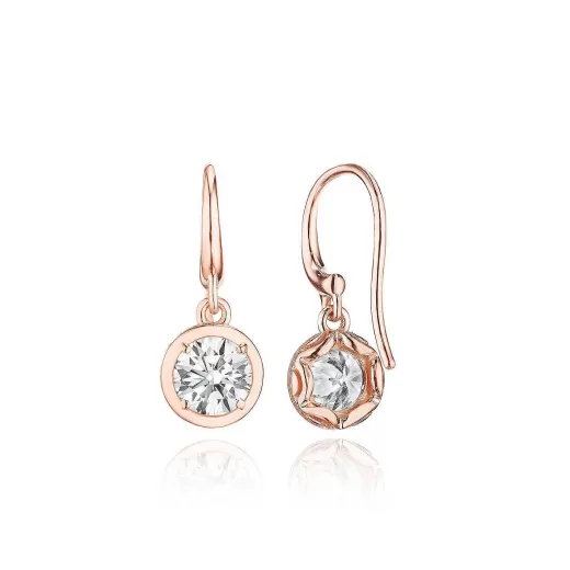 Clearance Tacori Diamond French Wire Earring - 1Ct 18Kt Rose Gold