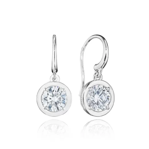 Outlet Tacori Diamond French Wire Earring - 2.08Ct 18Kt White Gold