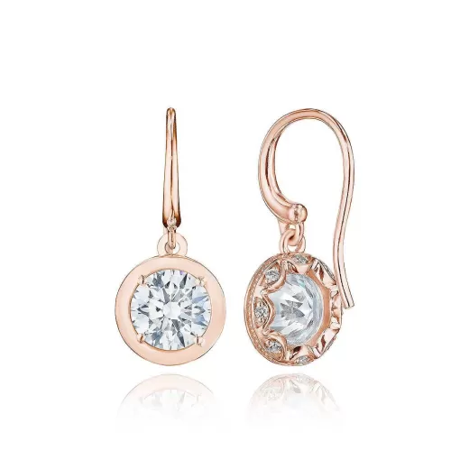 Cheap Tacori Diamond French Wire Earring - 2.08Ct 18Kt Rose Gold