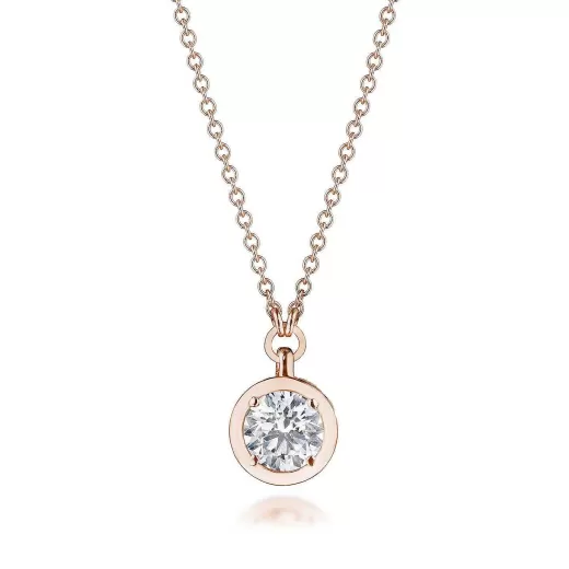 Outlet Tacori Diamond Necklace - 0.5Ct 18Kt Rose Gold