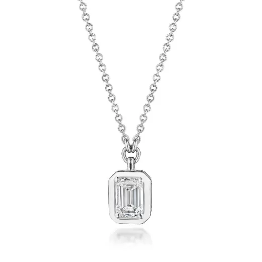 Store Tacori Diamond Necklace - 0.5Ct 18Kt White Gold