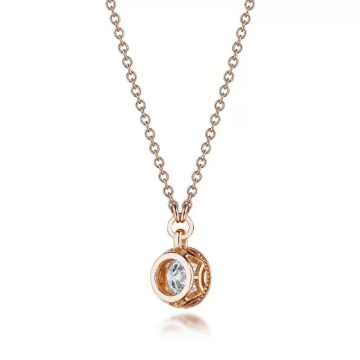 Outlet Tacori Diamond Necklace - 0.5Ct 18Kt Rose Gold