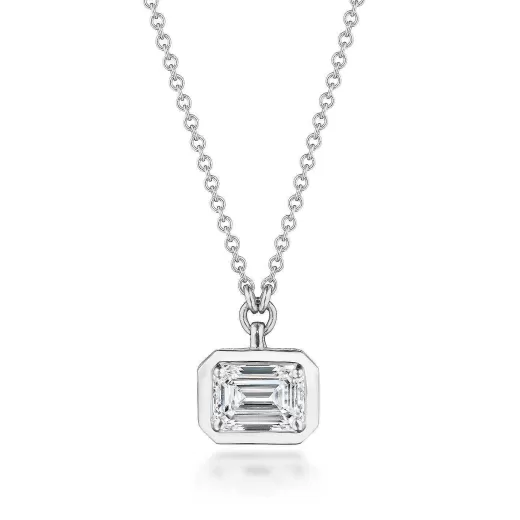 Best Sale Tacori Diamond Necklace - 0.75Ct 18Kt White Gold