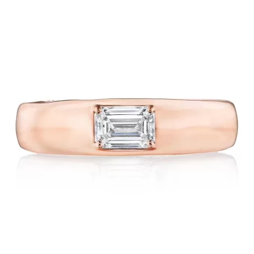 Discount Tacori Domed Diamond Ring - 0.52Ct 18Kt Rose Gold