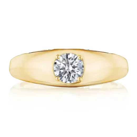 Cheap Tacori Domed Diamond Ring - 0.52Ct 18Kt Yellow Gold