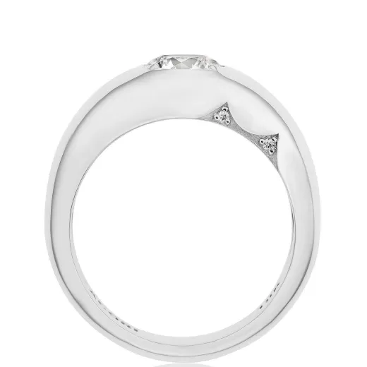 Clearance Tacori Domed Diamond Ring - 1.02Ct 18Kt White Gold