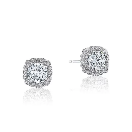 Outlet Tacori Full Bloom Diamond Stud Earrings