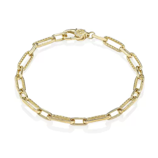 Store Tacori Link Bracelet 18Kt Yellow Gold