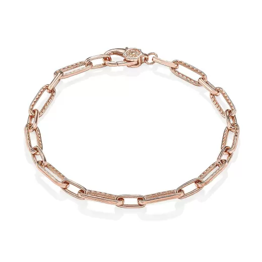 Cheap Tacori Link Bracelet 18Kt Rose Gold