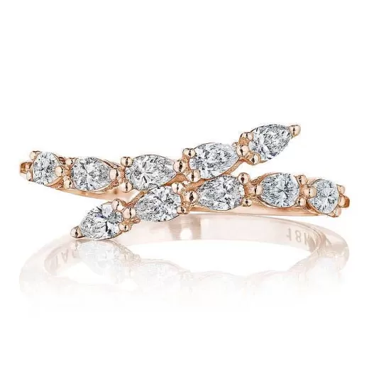 Hot Tacori Pear Diamond Ring In 18K Rose Gold 18Kt Rose Gold