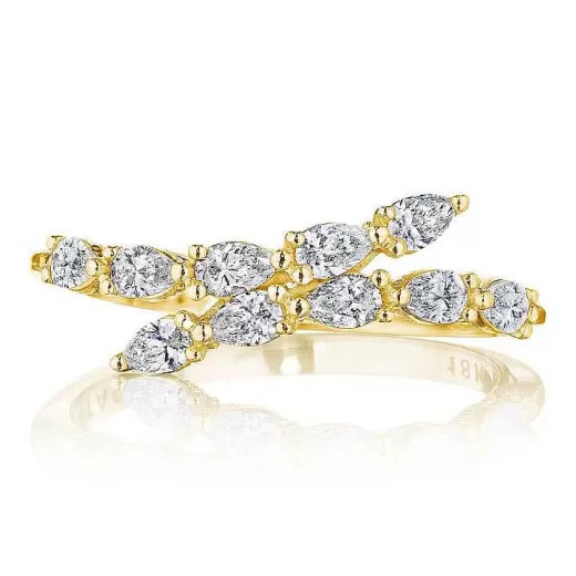 Cheap Tacori Pear Diamond Ring In 18K Yellow Gold 18Kt Yellow Gold