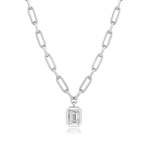 Flash Sale Tacori Petite Diamond Link Necklace - 1.54Ct 18Kt White Gold