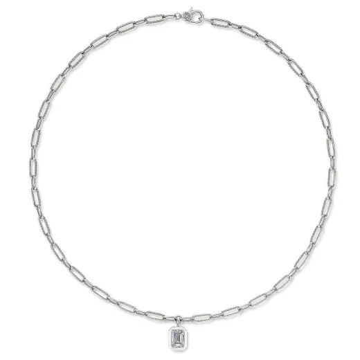 Store Tacori Petite Diamond Link Necklace - 2.04Ct 18Kt White Gold