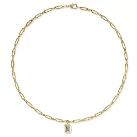 Fashion Tacori Petite Diamond Link Necklace - 2.04Ct 18Kt Yellow Gold