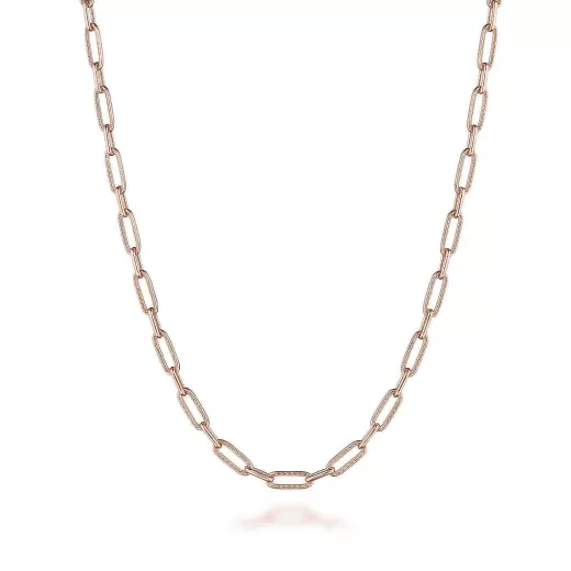 Store Tacori Petite Link Necklace 18Kt Rose Gold