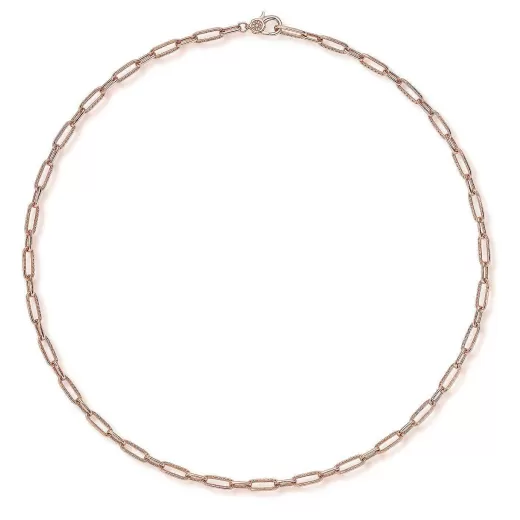 Store Tacori Petite Link Necklace 18Kt Rose Gold