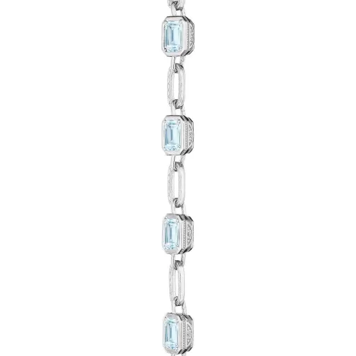 Online Tacori Sky Blue Topaz Link Necklace 18Kt White Gold