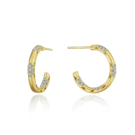 Discount Tacori Small Hoop - 20Mm 18Kt Yellow Gold